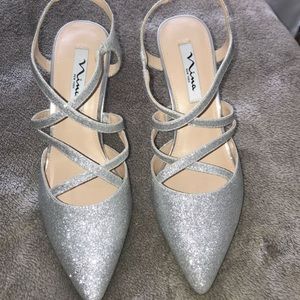 nordstrom silver heels